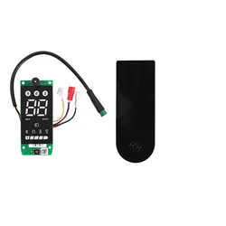 Silicone Dashboard Cover for Electric Scooter Display - Durable Screen Protector Accessory (Set A)