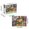 1000 Pieces Jigsaw Puzzles Merry Christmas Adults Jigsaw Puzzle 70cmX50cm(27.5inchX19.7inch) Large Puzzle Toys Gift 2