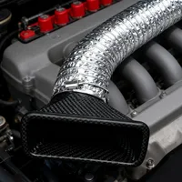 Universal Performance Air Intake Duct & Vent Kit - Round/Square Nozzles - Image 3
