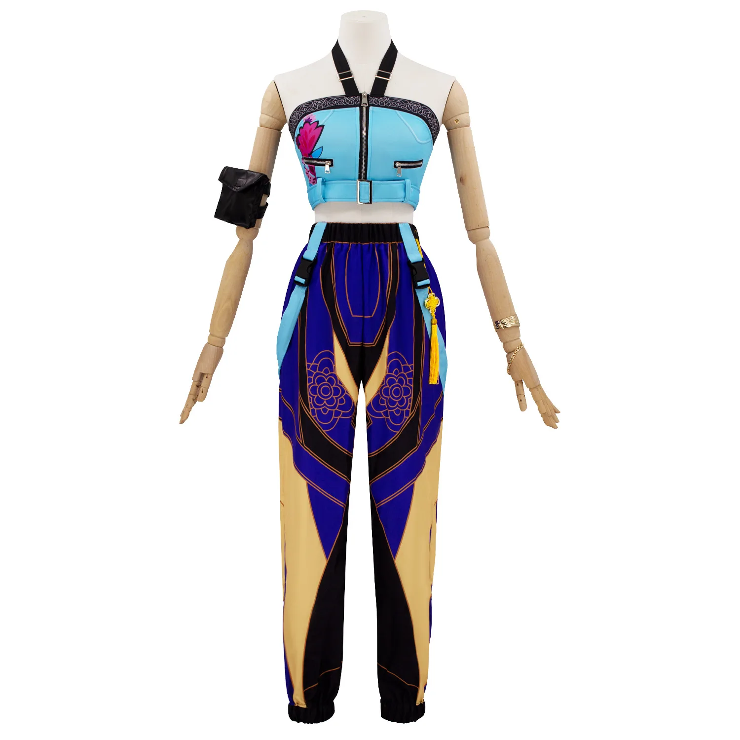 Bi Bi Hou Zoe Cosplay Perruque Noir Longueur 33cm Déguisement