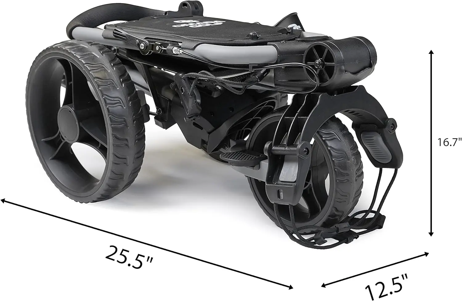 Lightweight and Folding Golf Cart | Adjustable Golf Bag Stand 4