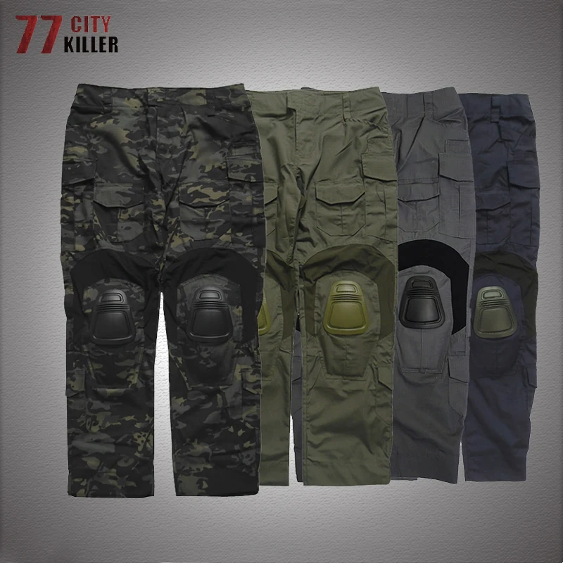 GIGNG3TacticalPantsMenMilitarySWATGSG9LAPDCargoPantsRetro
