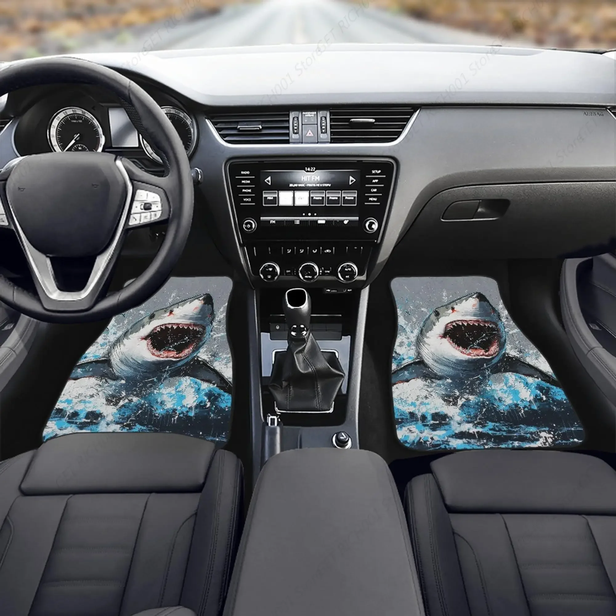 Shark Car Floor Mats 3