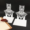 Marvel Black Panther Metal Bookends for Shelf Classic Figure Collection Decoration Books Support Stands Gifts for Fans 1