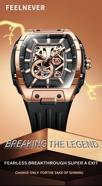 LIGE FeelNever Japan Automatic Movement Mechanical Wristwatches