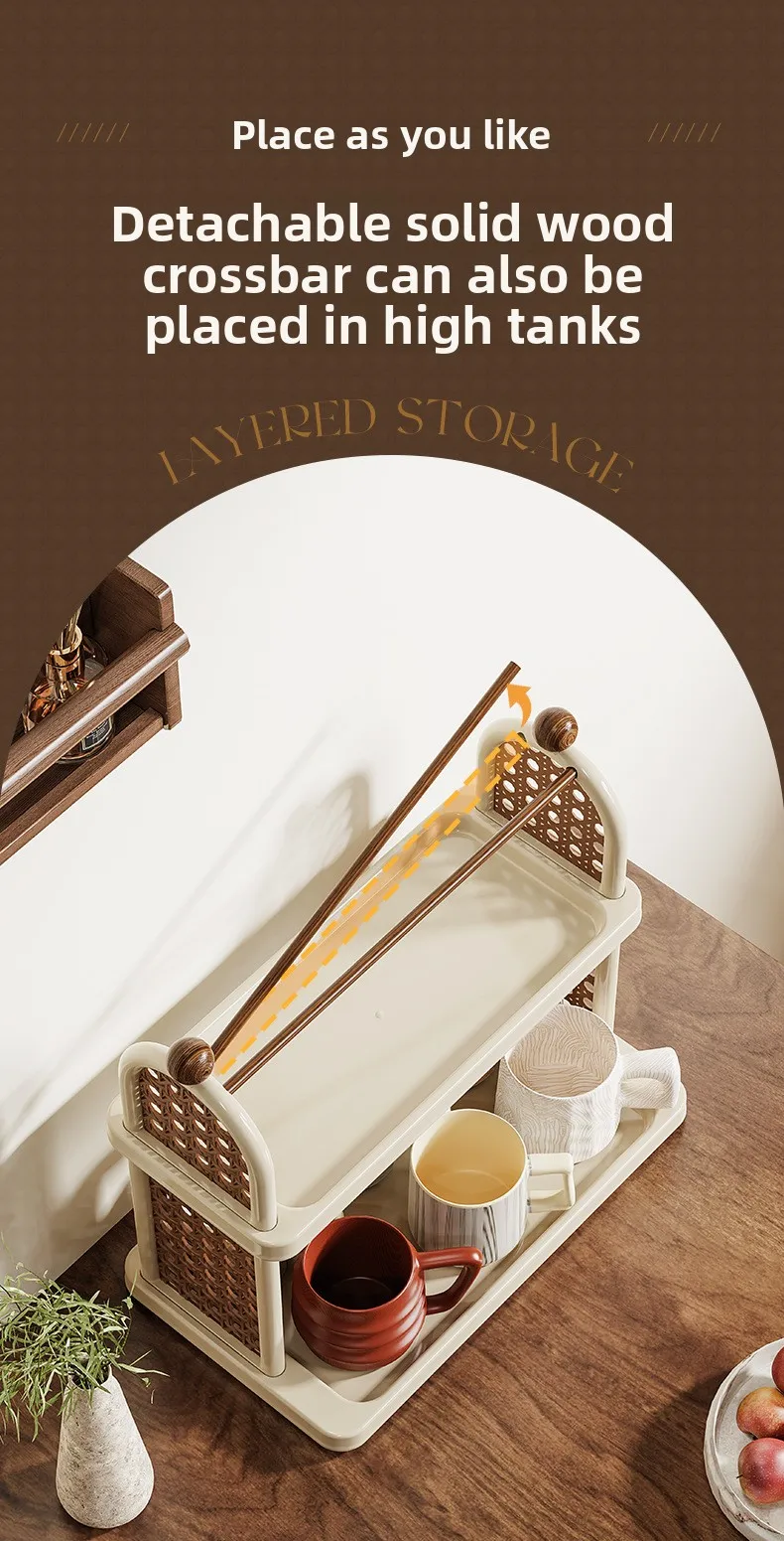 Description Picture 6 of itemMulti-Purpose Cup Holder Organizer - Drying Rack for Coffee Mugs, Tea Cups & Kitchen Glassware with Space-Saving Design