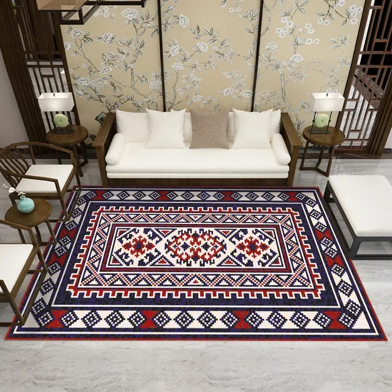 

CC1239-529-Large Plush Carpet Living Room Decoration Tie-Dye Soft