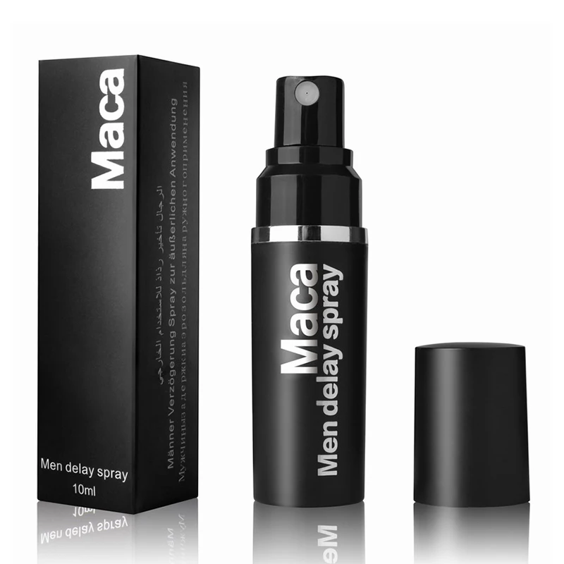 Men Delay Spray Male External Use Anti Premature Ejaculation Prolong Sexual Time Product Sexual Erection Enhancer MACA 10ML Delay Time Spray Penile Delay Spray