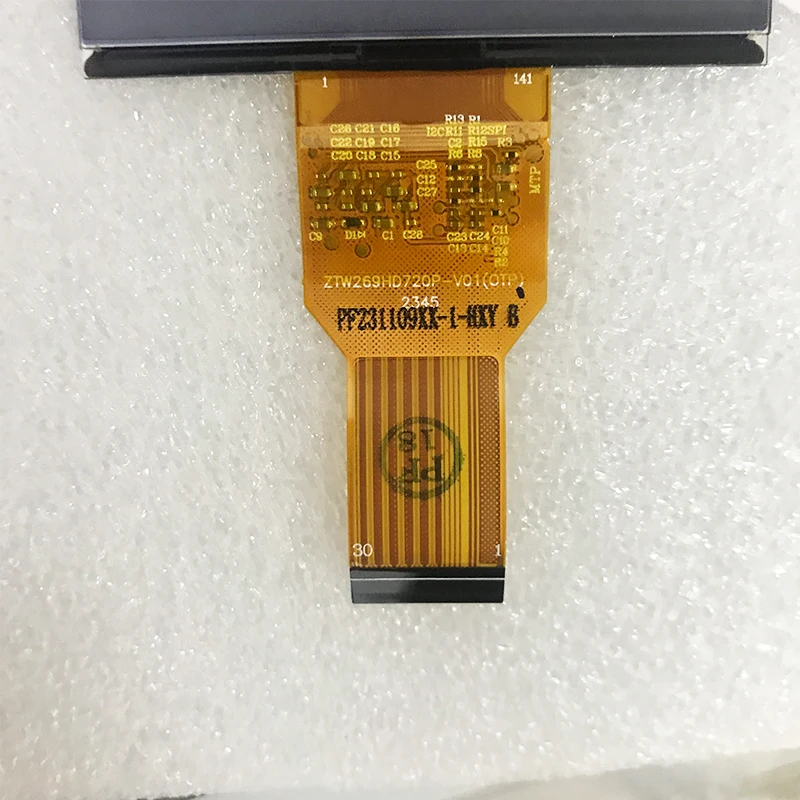 Tela Lcd hd 25 Otp Pf231109xx1-hxy Projetor Led Fog Acessórios para Projetores Faça Você Mesmo Novo Ztw269hd720p-v01 - Imagem 3