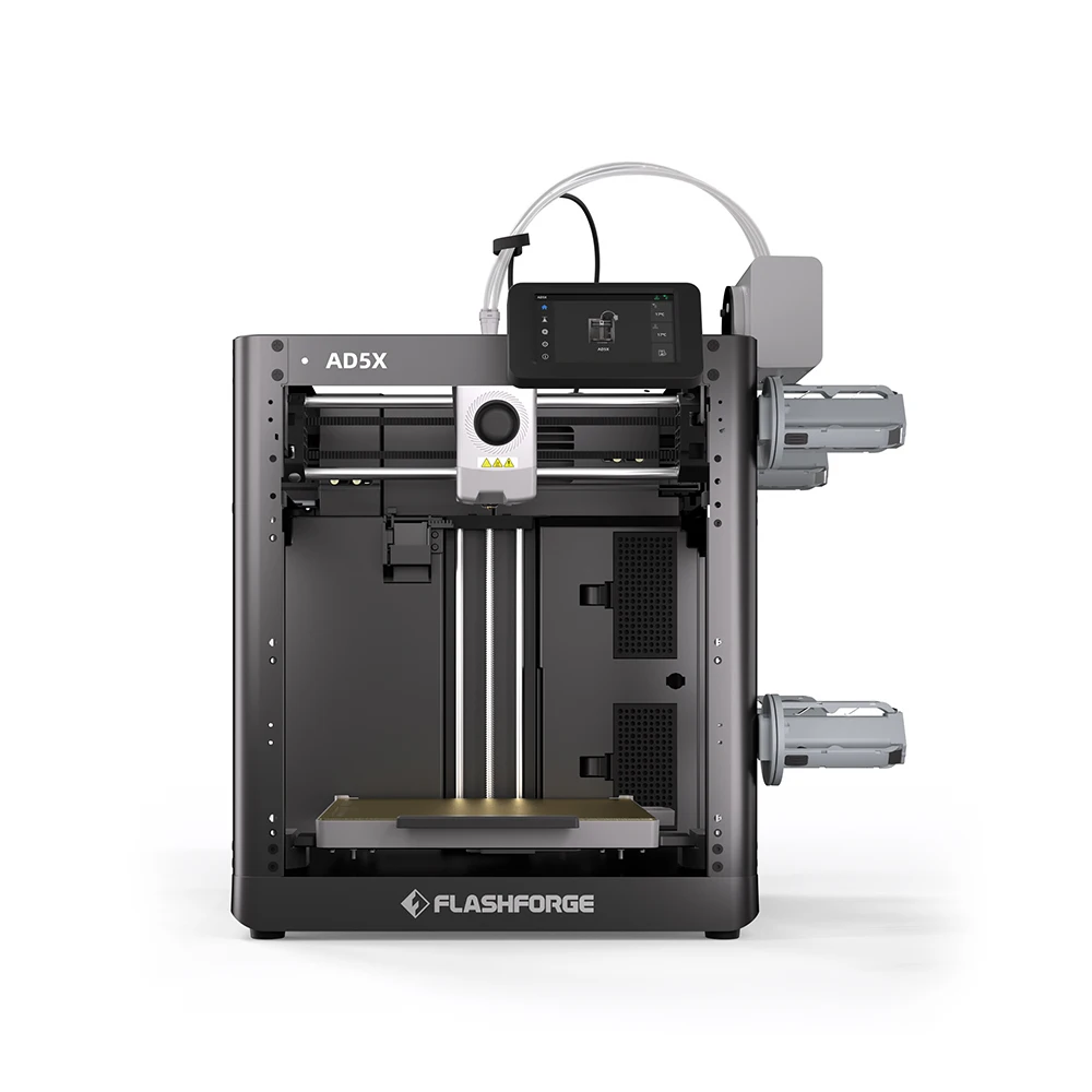 FLASHFORGE AD5X 3d Printer Multi-Color Printing Intelligent Filament System One-Click Auto Leveling Group Control