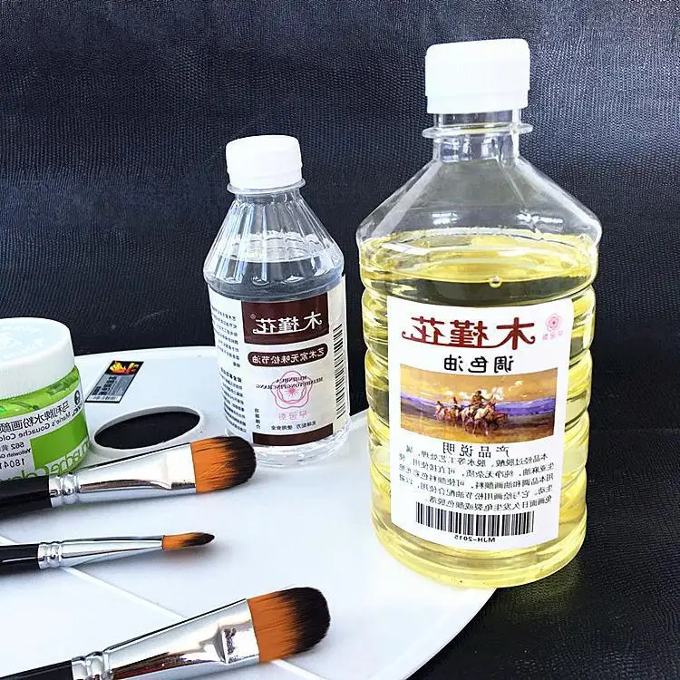 200/500ML pigment thinner colorless and odorless art supplies painting  tools acrylic paint oil painting acrylic paints