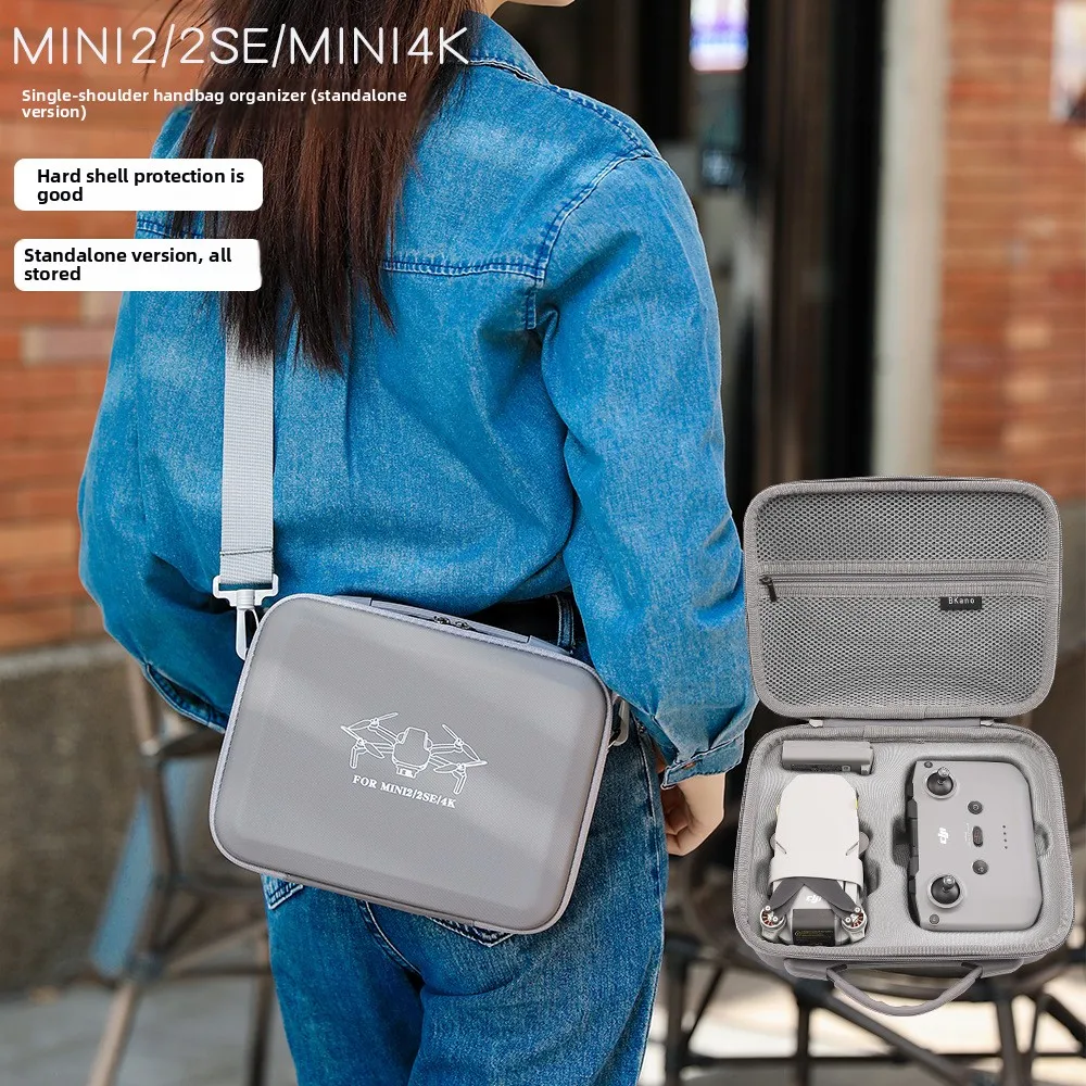 DJI MINI 4K 야외 여행용 미니 드론 휴대용 백팩을 위해 설계된 견고한 보호 케이스