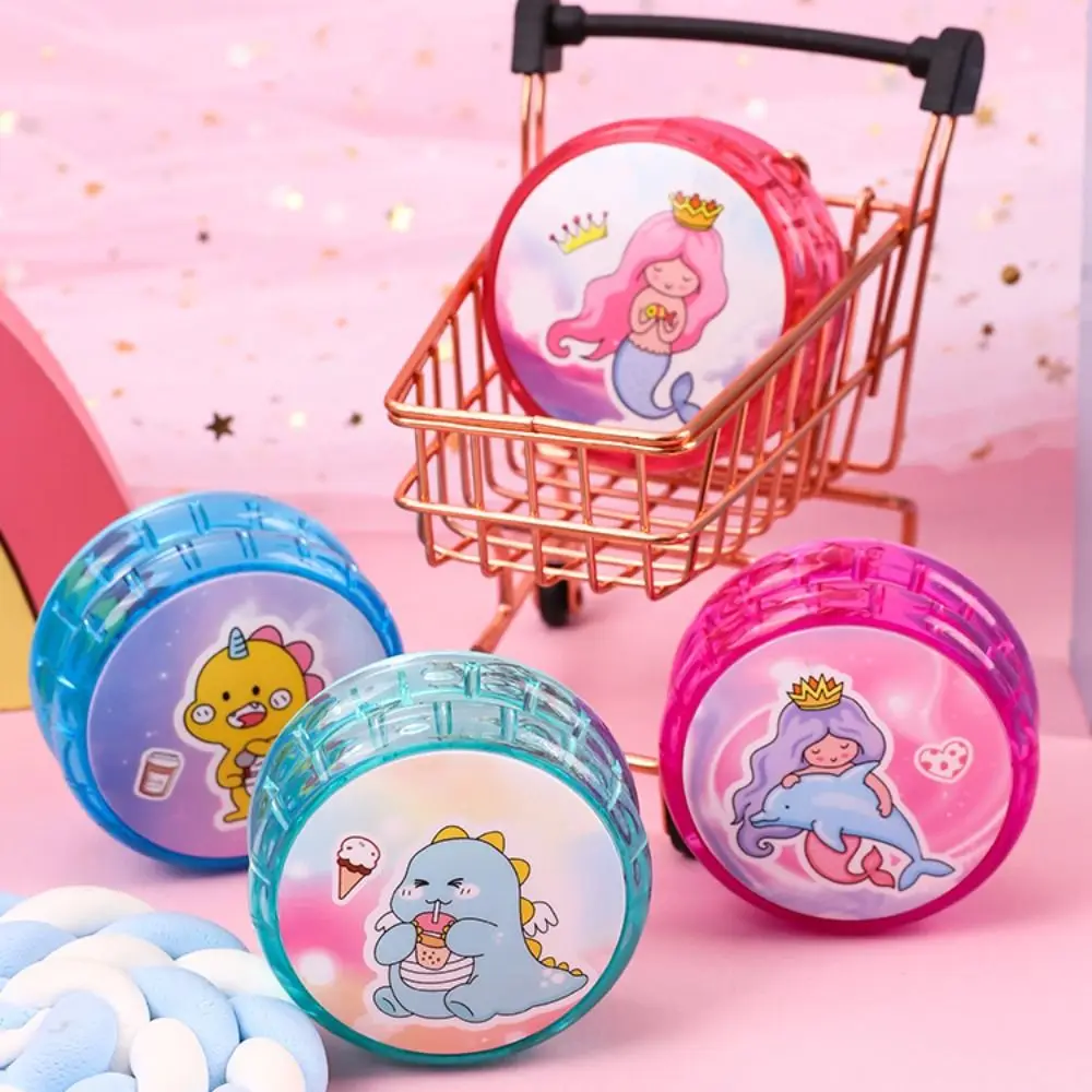 Yoyo Ball Diabolo Toy Fall Prevention Glowing Yoyo Plastic Developmental Toy