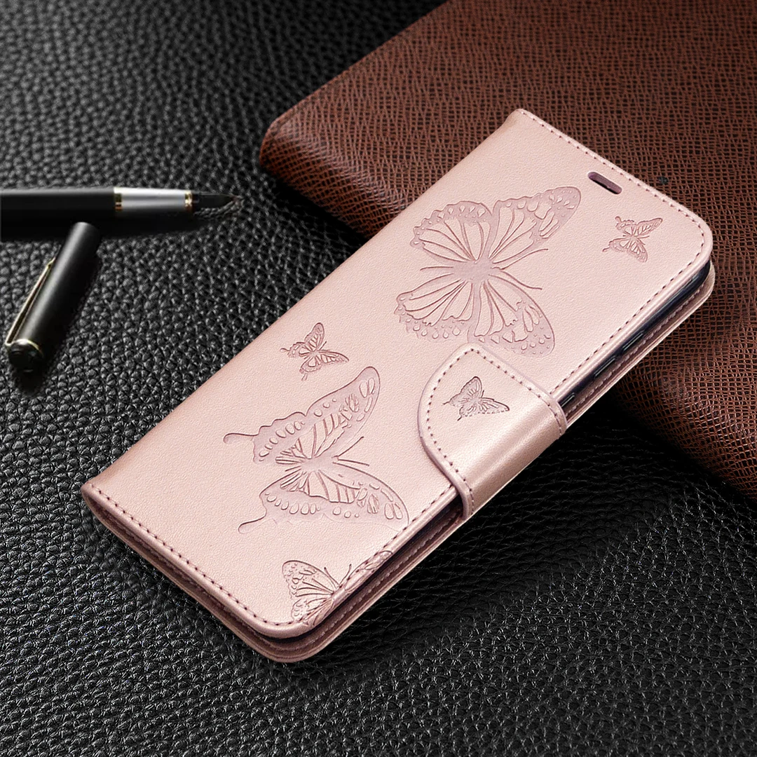Leather Wallet Flip Case - Elegant Protection and Style