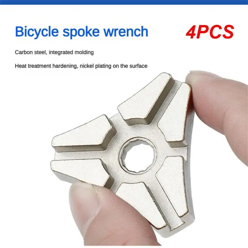 

4 шт. спицевой ключ 3,23/3,3/3,45 мм ширина углеродистая сталь квадратной формы обод колеса спицы соска гаечный ключ велосипедные аксессуары