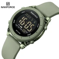 NAVIFORCE NF7108 Lady Digital Sports Luminous Multifunction Waterproof Chrono Wristwatch Outdoor Girls Fashion Watch