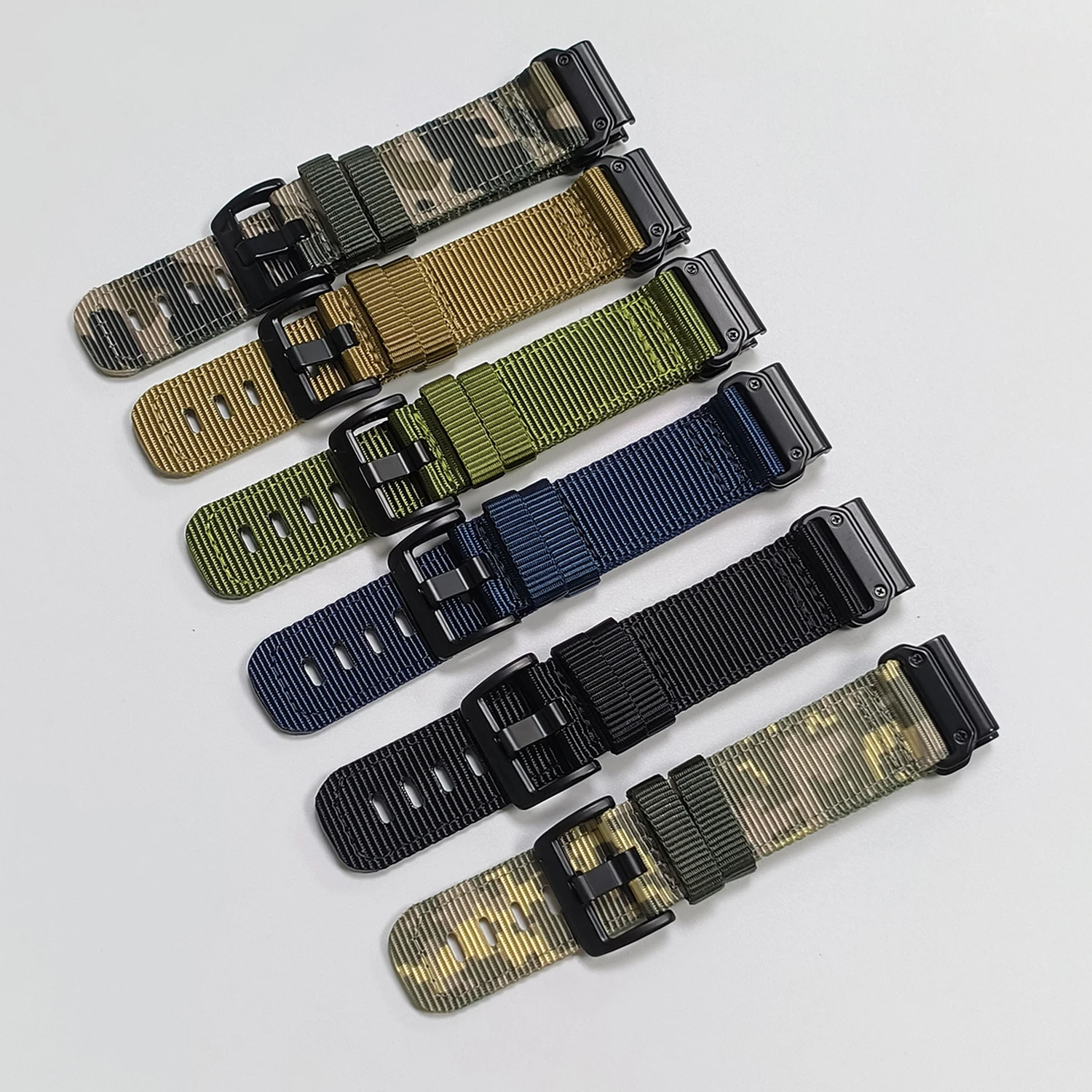 Premium QuickFit Nylon Band Bracelet, 22mm and 26mm Strap Widths