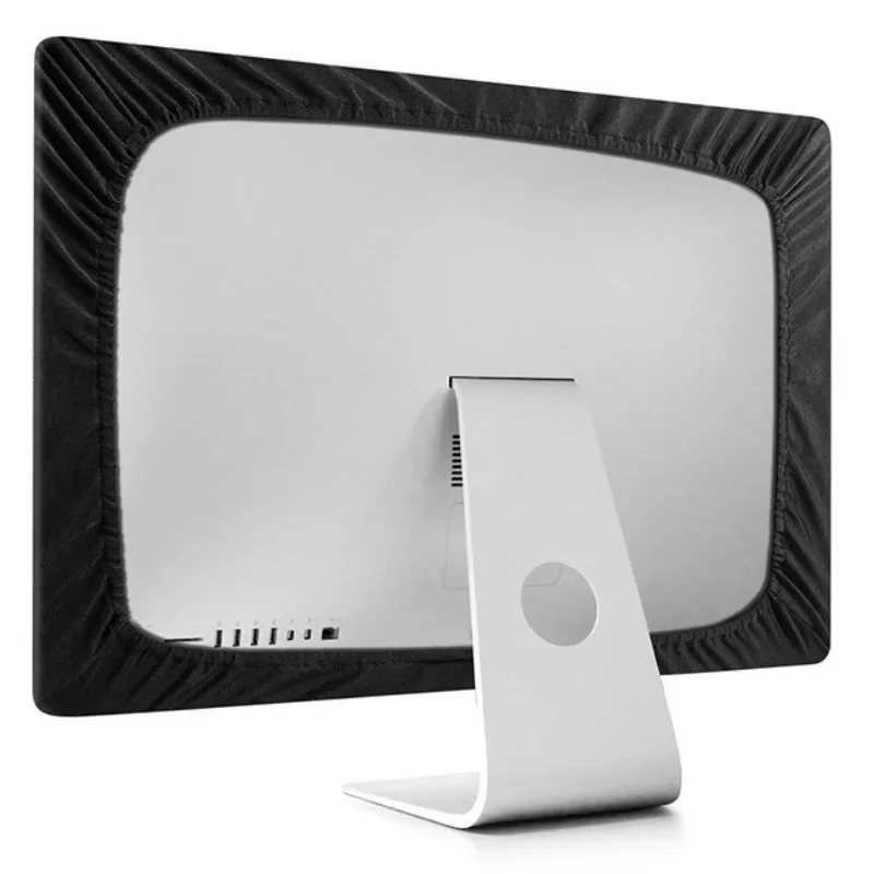 

Защита от пыли для компьютера, 21 дюйм, 27 дюймов, черный полиэстер, универсальная защита Для iMac ЖК-экрана телевизора