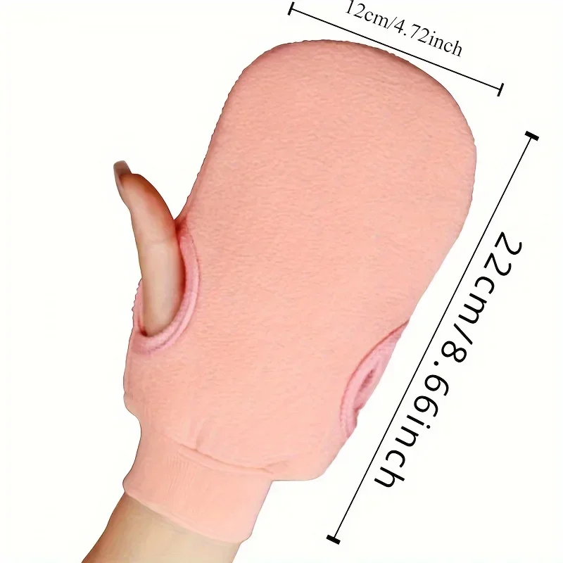 1/2PCS Scrub Exfoliating Gloves for Shower Cleaning Scrub Mitt Rub Dead Skin Body Brush Towel SPA Foam Body Massage 6