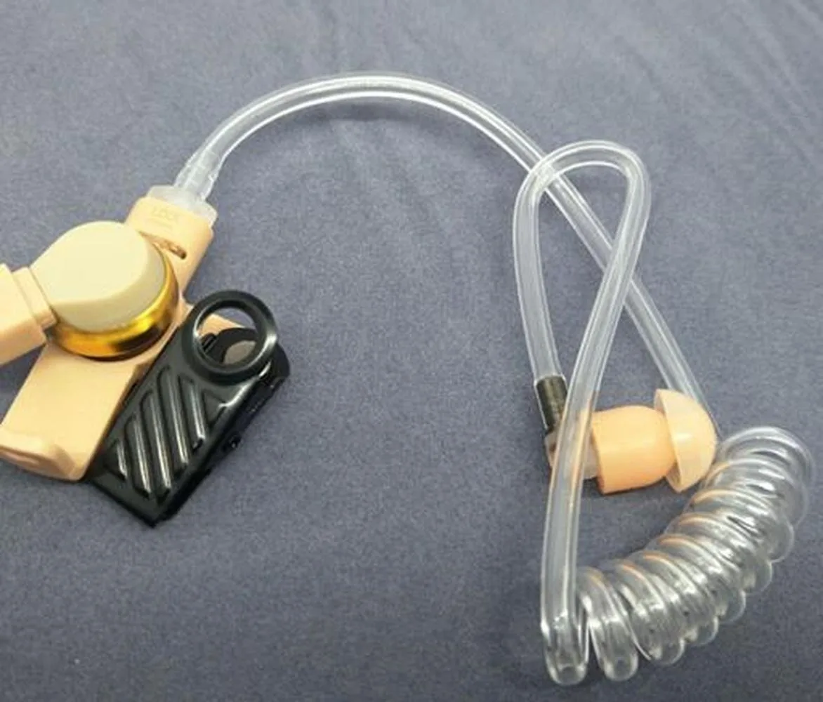 M-plug Air Duct Earphone Earphone Headset With Ptt for Motorola CP040/CP200/GP300/GP88 Two-Way Radio Accessories Walkie Talkie