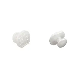 Dental Orthodontic Bondable Lingual Buttons & Eyelets - Set of 10 (Composite Rect)