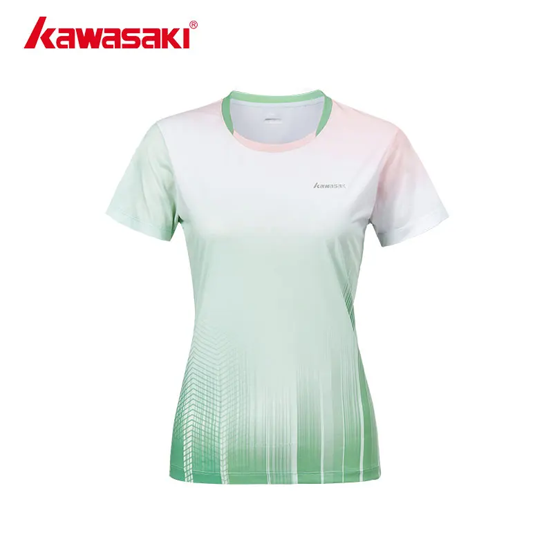 Traje deportivo Kawasaki para mujer, camiseta de Bádminton de