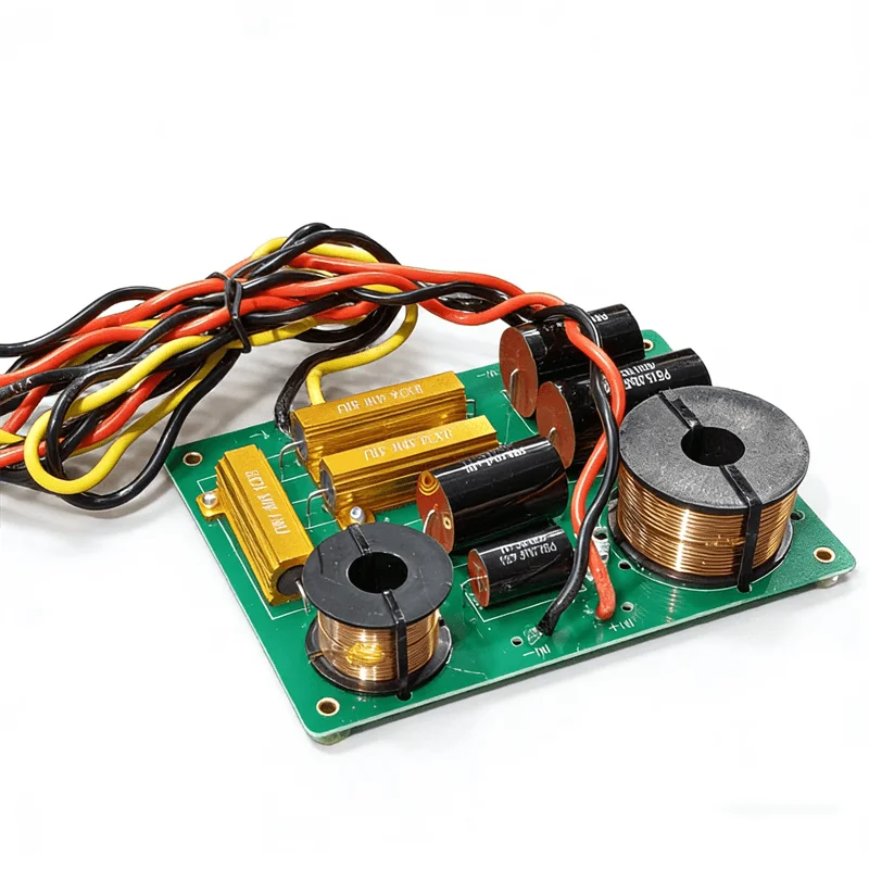 MW Audio F12 12" Full-Range-Lautsprecher-Frequenzweiche, Präzisions-2-Wege-Frequenzteiler für professionelle Bühnen-/PA-Systeme – Detail 5