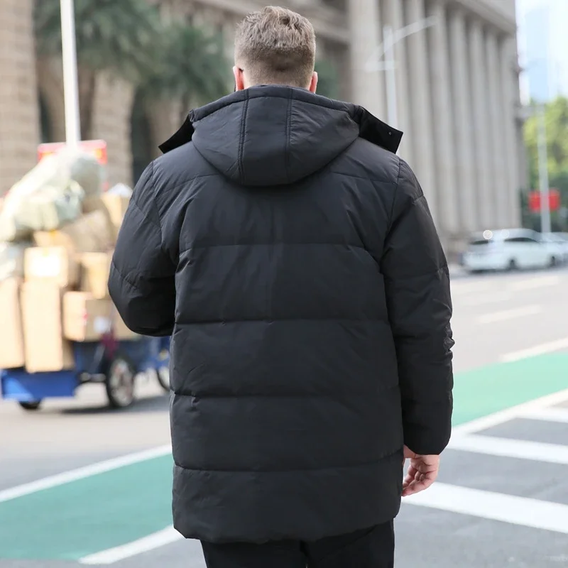 Extra large size down jacket male man plus fertilizer winter new warm 150kg oversized thick section 10XL 9XL 8XL 7XL 6XL