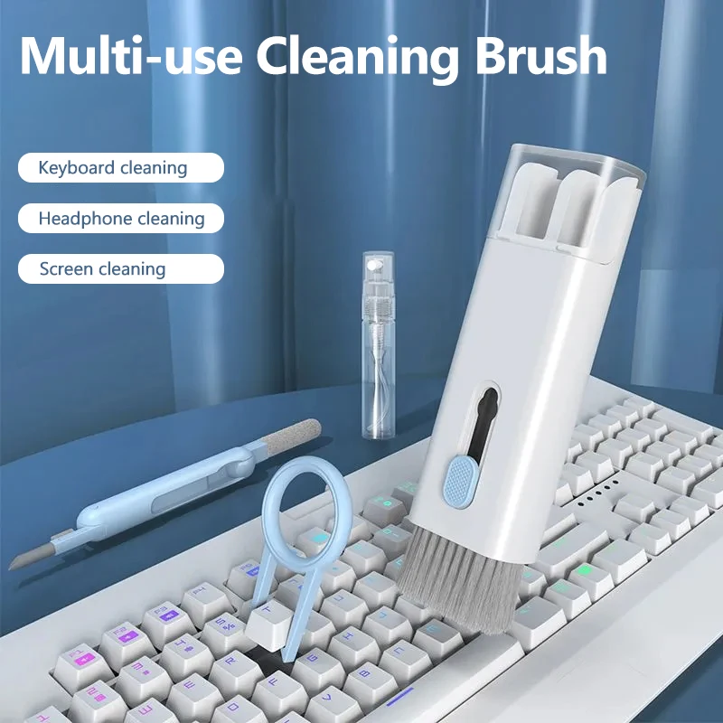 7In1KeyboardCleaningKitsAirpodsCleanerHeadsetCleanerLaptop