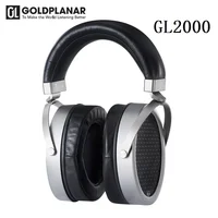 Gold Planar GL2000 Flagship Planar Magnetic Diaphragm Headphone Full Frequency Hifi Music Monitor DJ Studio Stereo Bass Headset 1