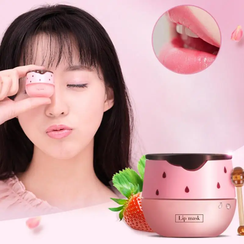 Lip Balm Honey Pot Long Lasting Effective Lip Balm Moisturizing And Hydrating Lip Balm Pot Prevent Dry & Cracked Lips For Women