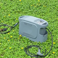 Chauffe-eau au gaz portable pliable et écologique de 6 L avec combustible propane/butane - Conception peu encombrante pour le camping et l'utilisation en caravane 3