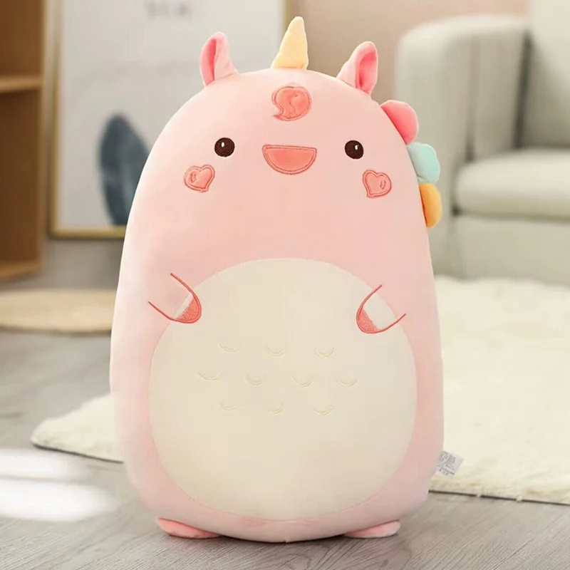 SNOWOLF Oreiller Peluche Ours Violet 50cm - Jouet Câlin Doux Squishy Kawaii Pour Enfants