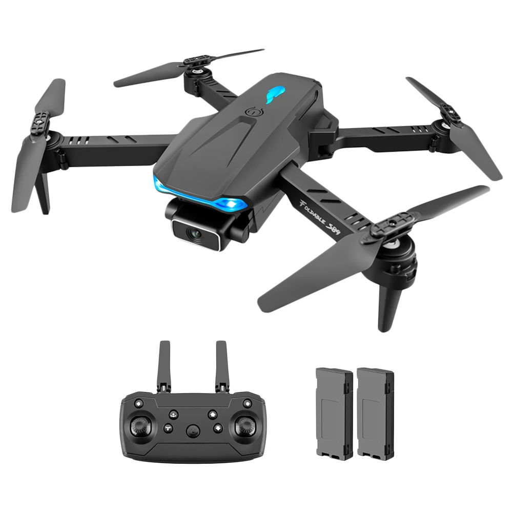 YLR/C S89 Drone 4k HD Single/Dual Camera 2.4GHz WiFi FPV  Altitude Hold Drones Brushed Foldable 6axes Rc Helicopter with Battery 