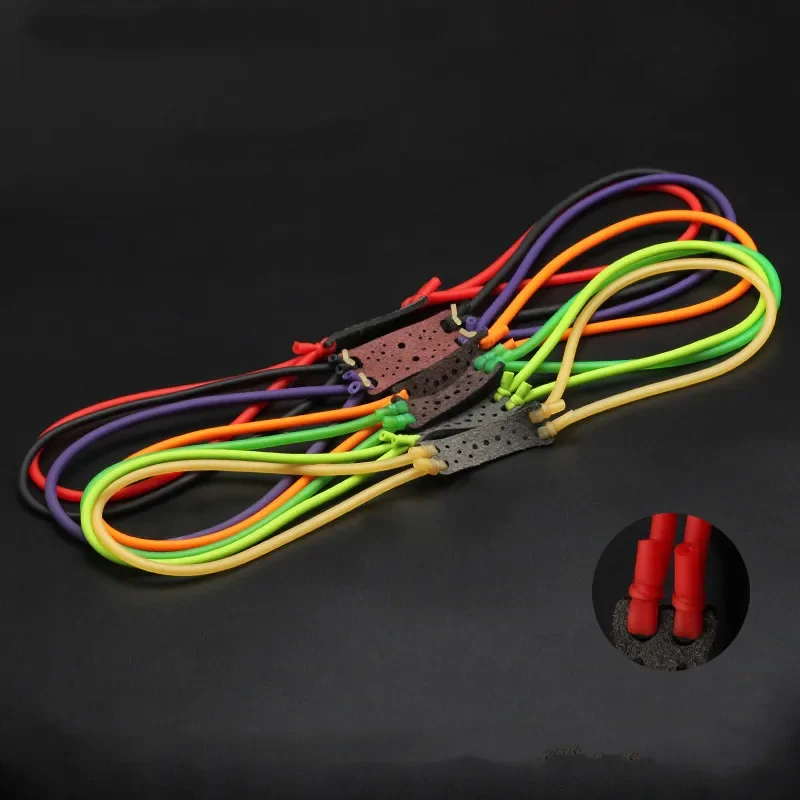 Natural Latex Slingshots latex slingshot tube slingshot rubber band Slingshot Catapult Elastic Part Bungee Equipment Rubber Tube Band For Slingshot Shooting Hunting 3pcs