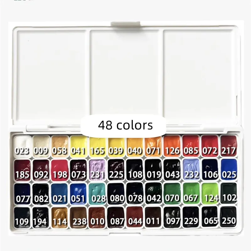 Daniel Smith Original Mini Watercolor Paint Sample 1ml Handmand 24/36/48 Colors Water Color for Painting Art Suppliers