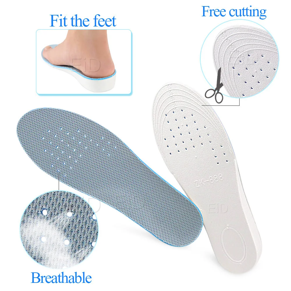 Unsichtbare EVA Ultra Dünne Höhe Erhöhen Einlagen mit Atmungs Komfortable Polyester Boden Schuh Einlegesohle Höhe 1-3,5 cm Unisex – Detail 24