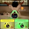 Alarm Clock for Kids Puppy-Shape Toddler Sleep Training Clock Cute Touch Night Light for Children Bedroom 3