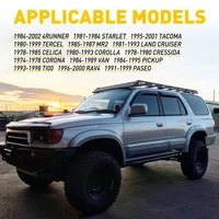 Bouton de commande de chauffage de climatisation, 4 pièces, pour Toyota 4runner Pickup Land Cruiser Tacoma 1996 1997 1998 1999 2000 2001 2002, pièce de voiture 6