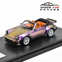 RM Rhino Model 1:64 Singer Turbo Study Cabriolet 930 Diecast Model Car 2