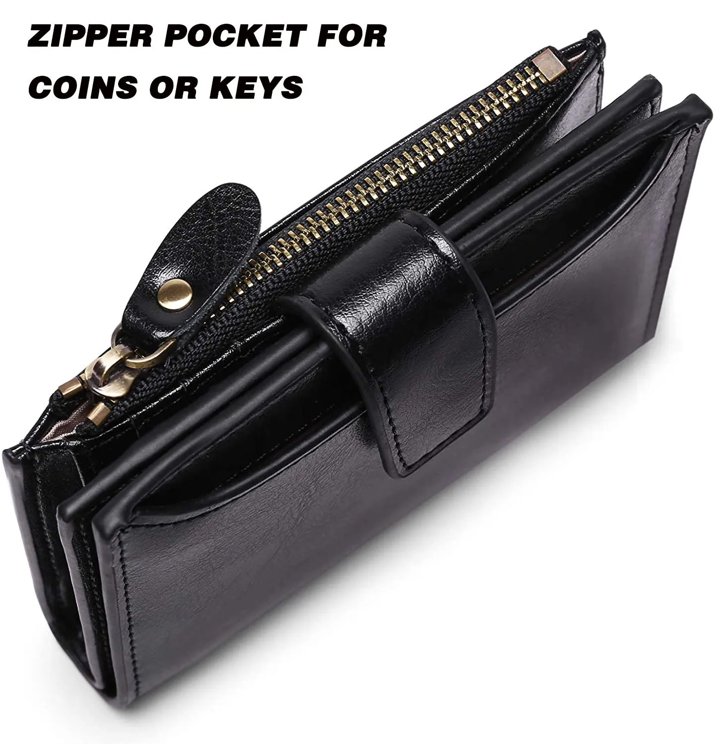 Women Wallet Genuine Leather Retro Oil Wax Cowhide Fashion Girls Wallet Short Zipper Cute Small Coin Purse for Women Women Wallet Genuine Leather Retro Oil Wax Cowhide Fashion Girls Wallet Short Zipper Cute Small Coin Purse for Women