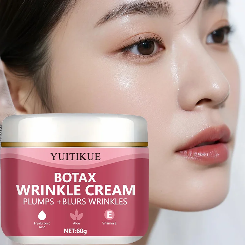 BOTAX Anti-Wrinkle Cream   Plumps and reduces wrinkles, rich in hyaluronic acid, aloe vera, and vitamin E, moisturizes and firms