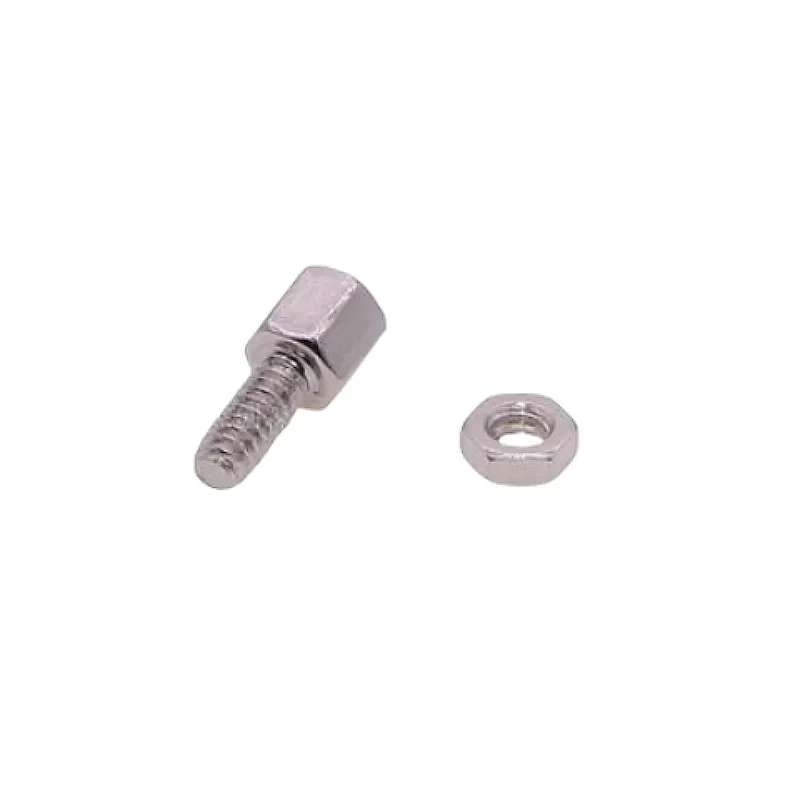 10set/LOT British System Screw+Nut DB9 Screw Nut 5+7mm DB A Serial Port Head Special