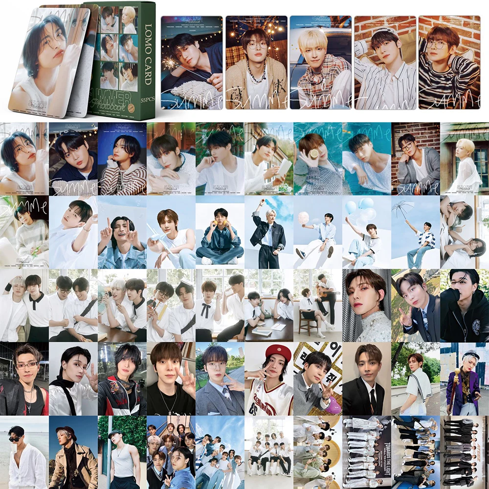 Lomo Cards 54pcs/set Kpop ATEEZ BEYOND For Fans Collection Gift