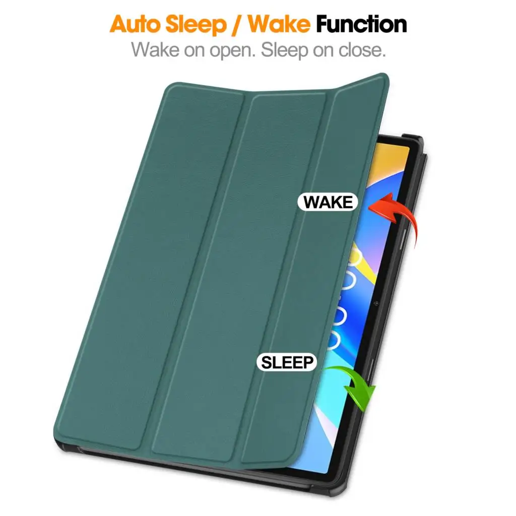 Capa para Teclast M40 Pro P20 P40 hd P20s T50 M40 Plus P30s Capa de Proteção de Camadas com Função de Despertar Automático - Imagem 5