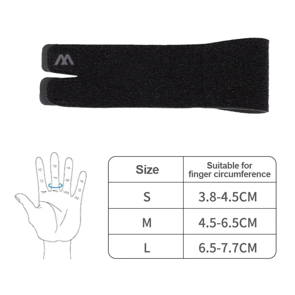 1PC Finger Splint Adjustable Finger Support Brace Sleeve Protector Basketball Joint Protector Sports Support Tape