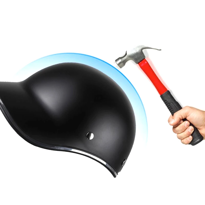 Motorcycle Half Helmet Baseball Cap Universal Men Women Helmet Adult Electric Bicycle Helmets Bike Classic Scooter Helmets