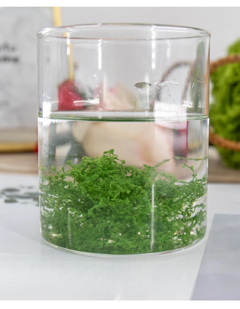 Realistic Artificial Moss Sheet for DIY Scenery Fairy Gardens Green Walls Decoration Easy to Cut