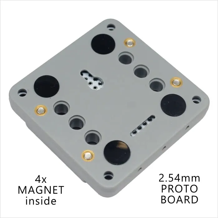 M5GO 베이스 장치와 호환되는 자기 매력 충전 도크가 있는 공식 M5Stack Base M5GO 충전기