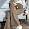 Maternity Yoga Pants For Summer 2024 New Clothes For Pregnant Women Fashion Solid Pregnancy Flare Shark Trousers Leggings M-xxl 6